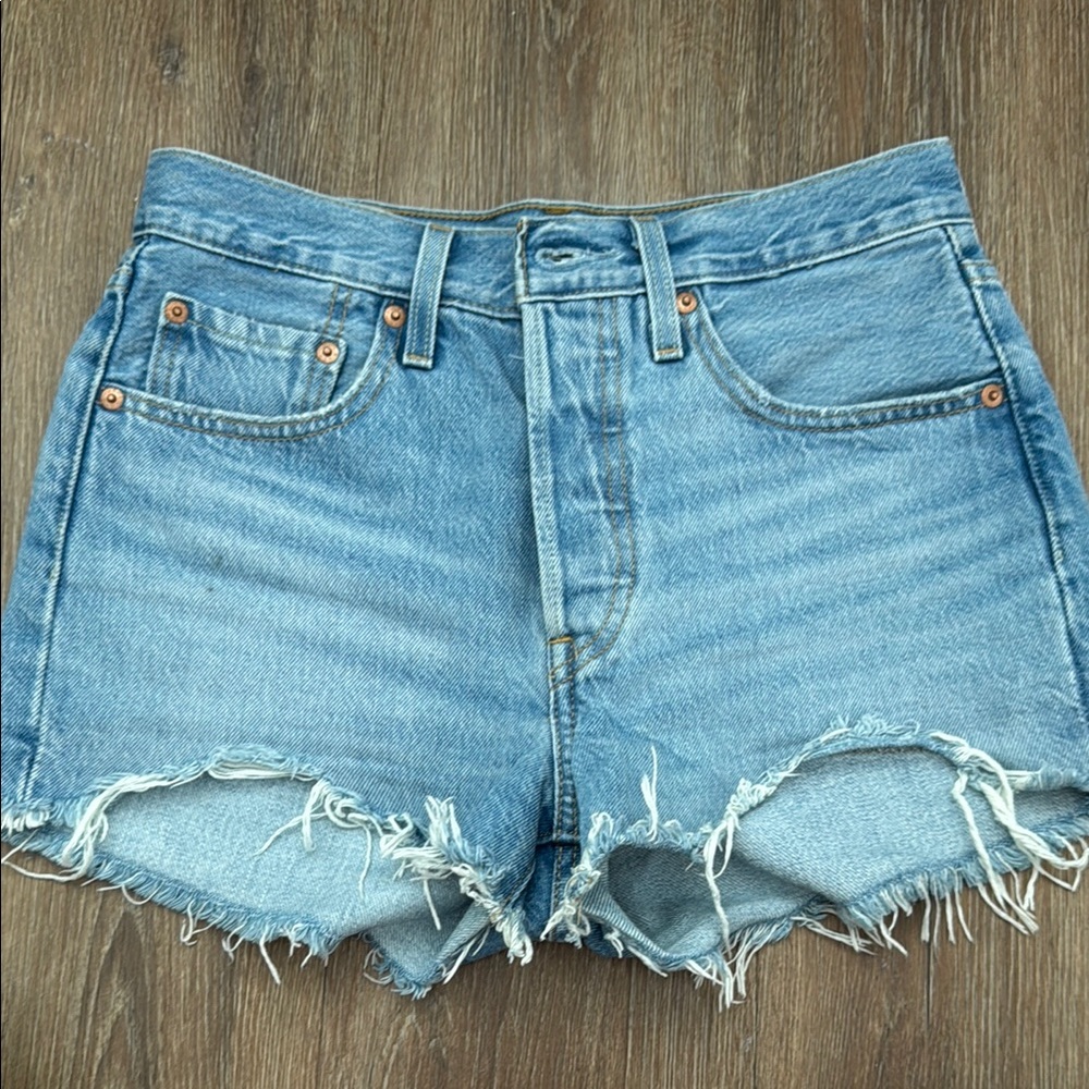Levi’s 501 Blue Women's Shorts
